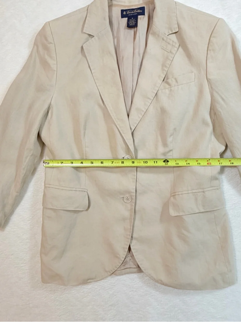 Brooks Brother’s‎ Women 100% Irish Linen Suit Blazer and Skirt Set